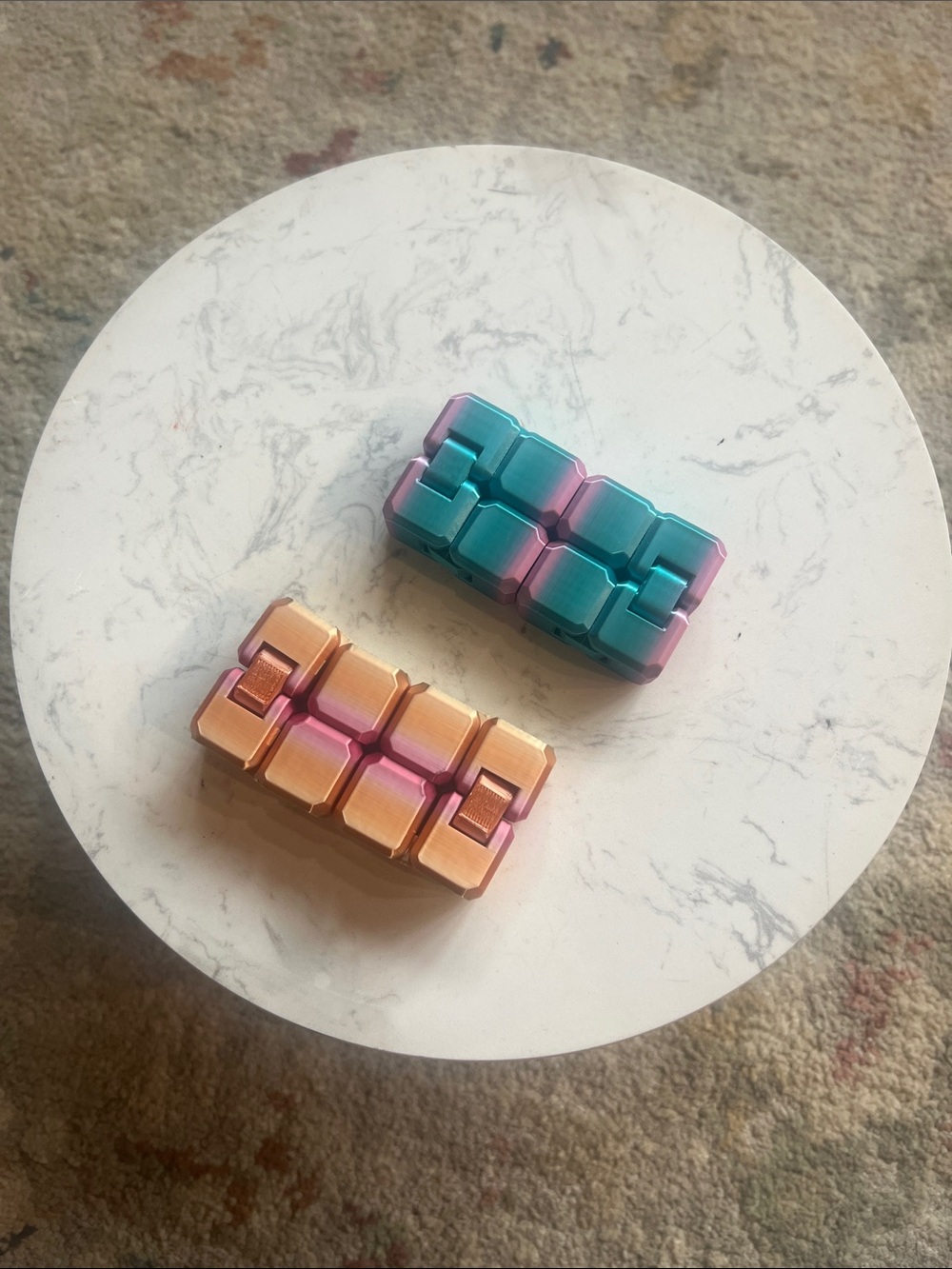 3d printed cube fidget